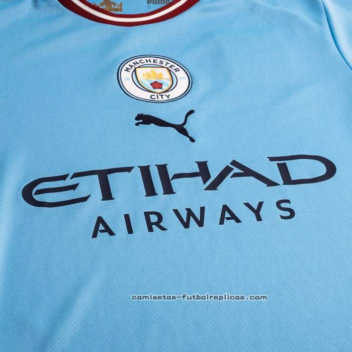 Camiseta 1ª Manchester City 2022-2023